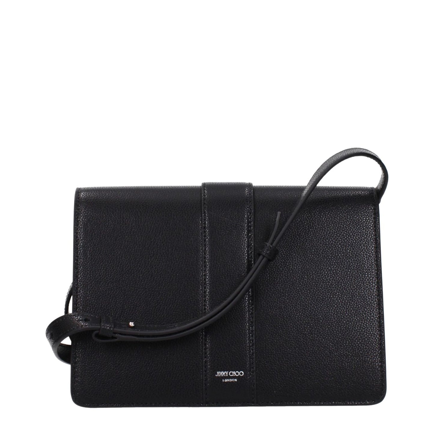 Jimmy Choo Black Leather Crossbody Bag