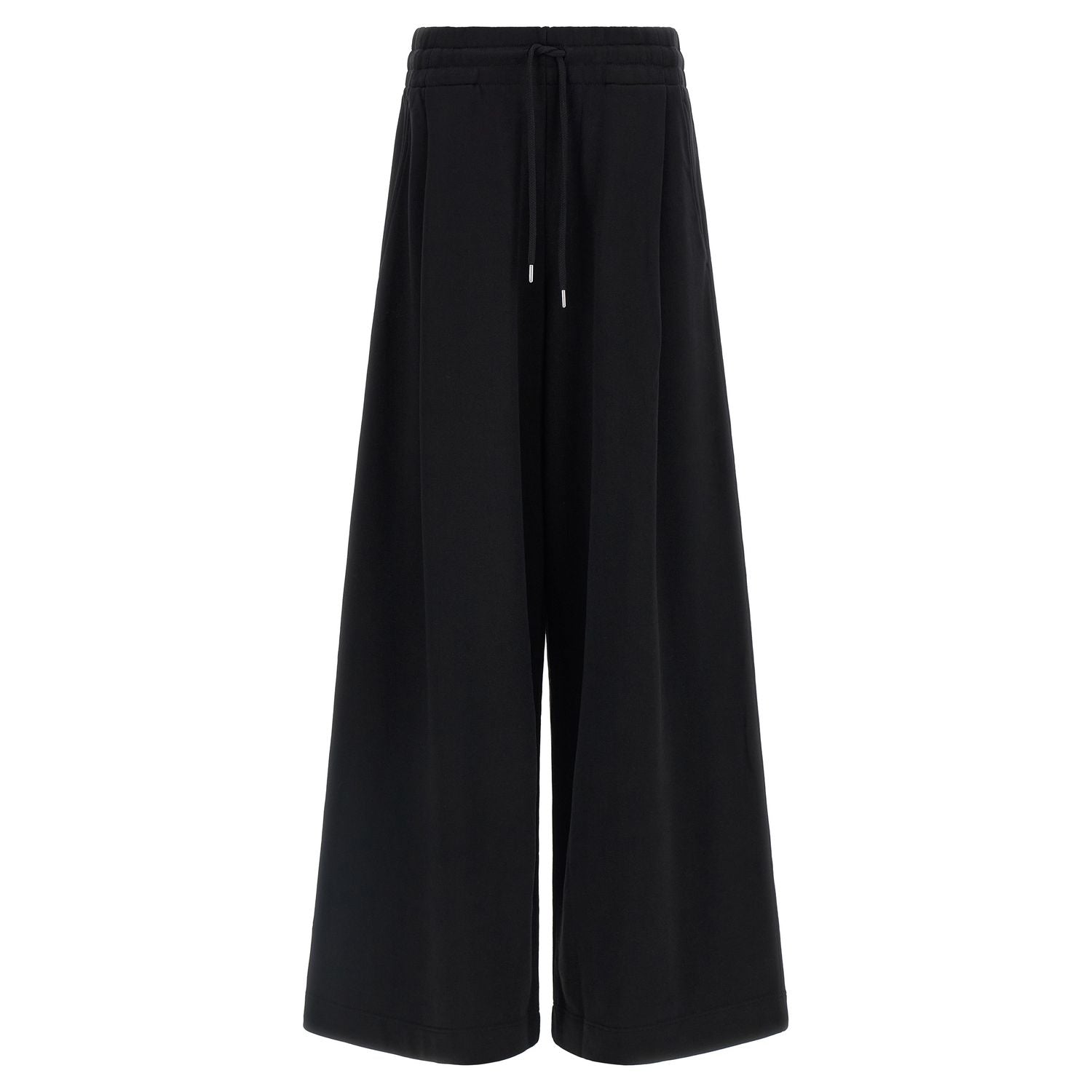 Dries Van Noten Black Cotton Athletic Pants