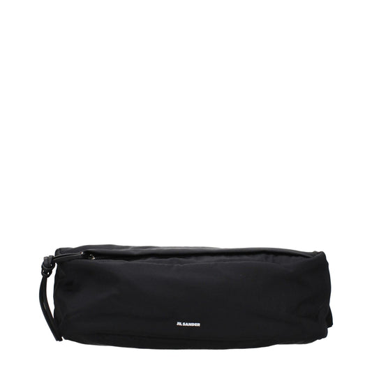 Jil Sander Black Fabric Backpack