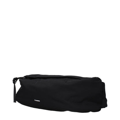 Jil Sander Black Fabric Backpack