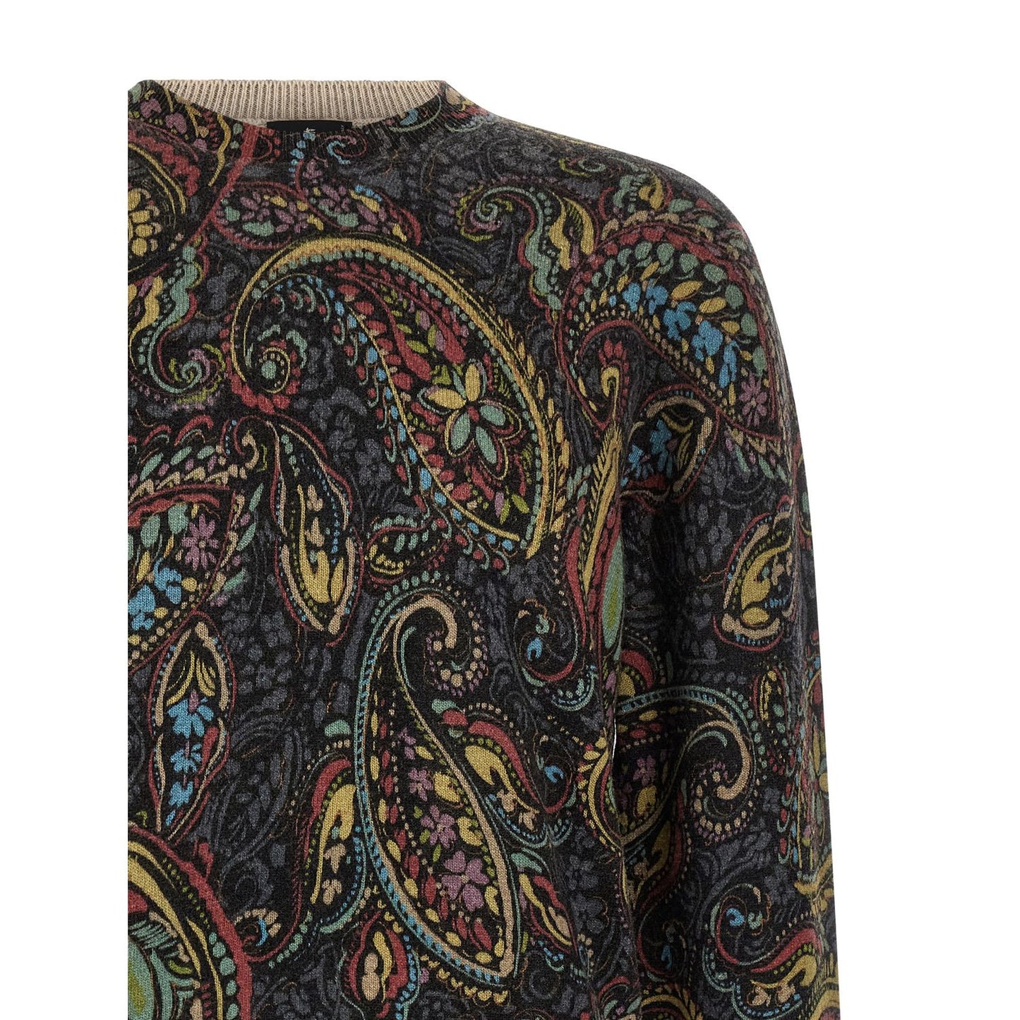 Etro Multicolor Wool Cardigan