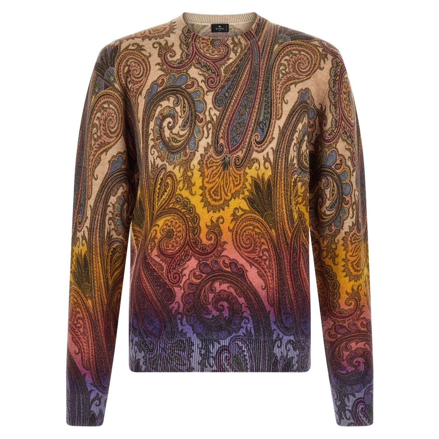 Etro Multicolor Wool Cardigan