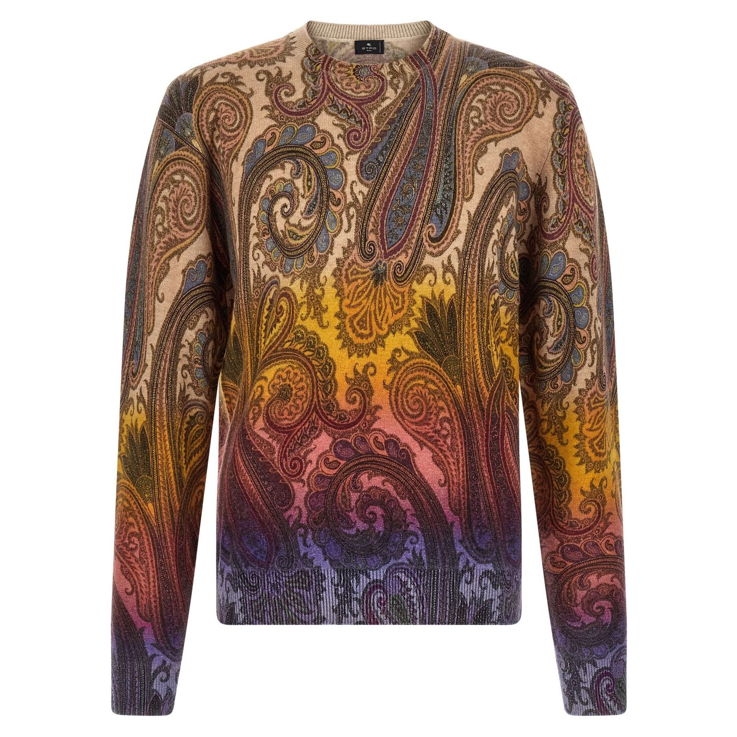 Etro Multicolor Wool Cardigan