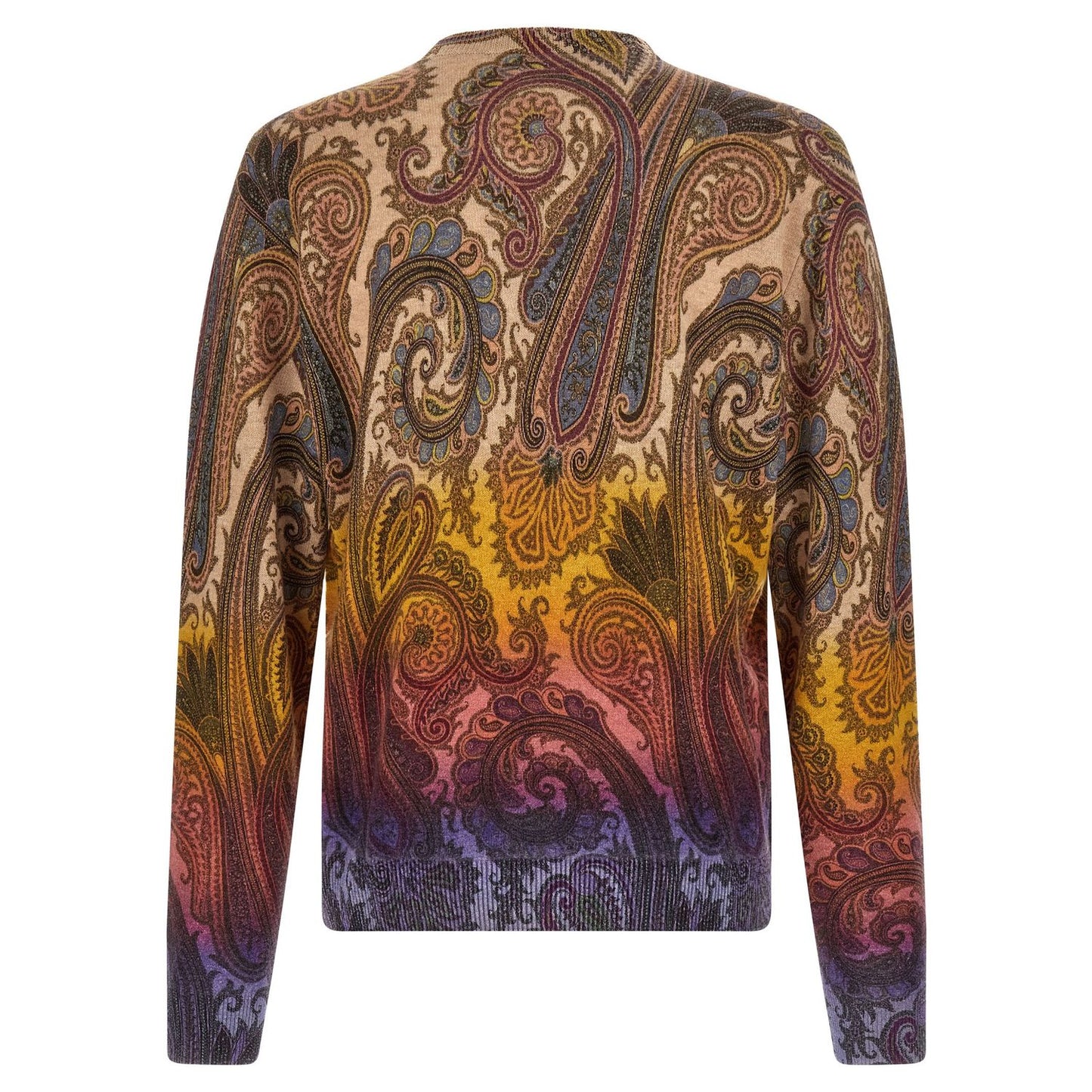 Etro Multicolor Wool Cardigan