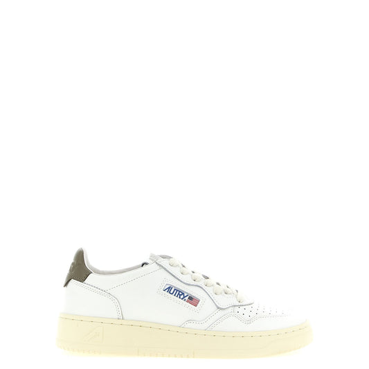 Autry Bicolor Cowhide Low Top Sneakers