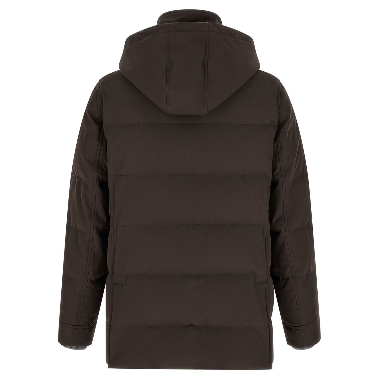 Brunello Cucinelli Brown Polyamide Parka