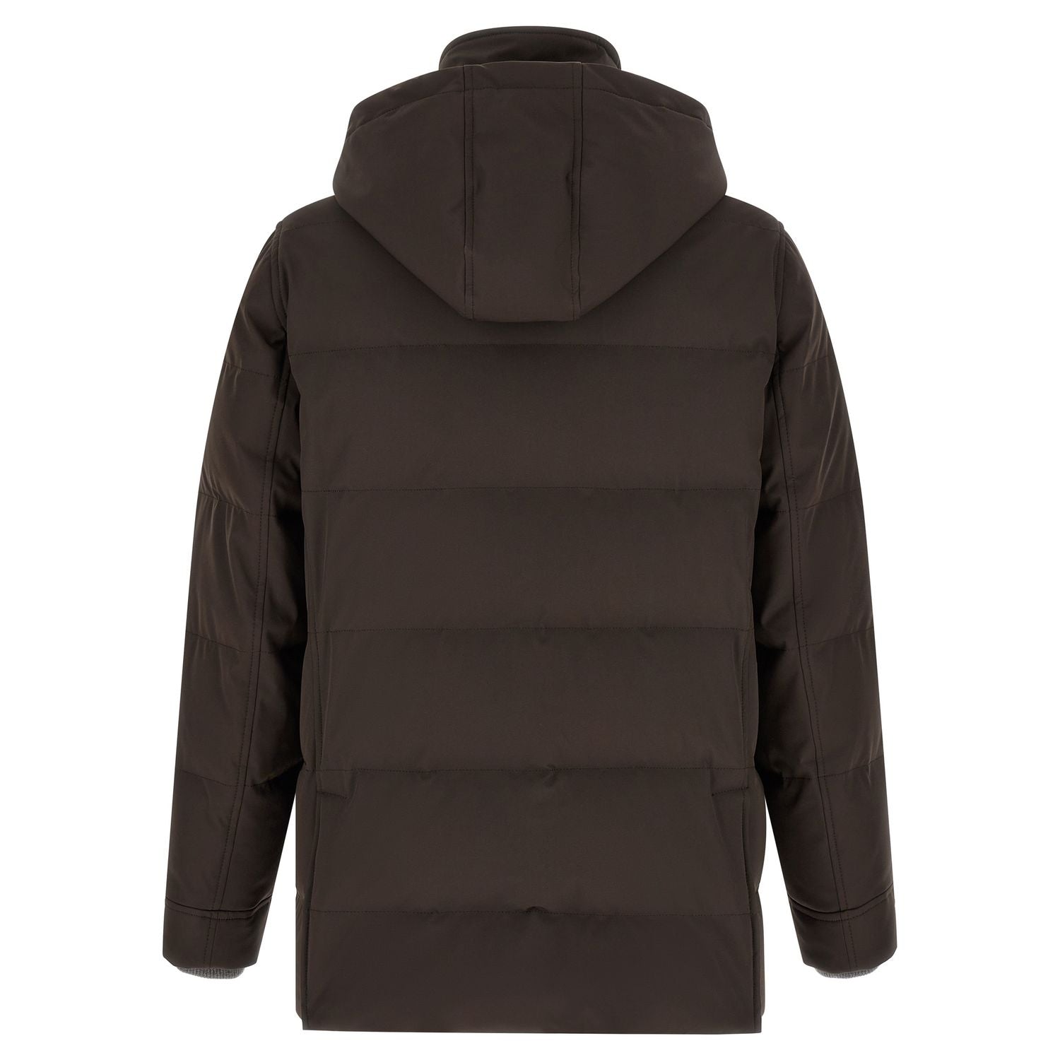 Brunello Cucinelli Brown Polyamide Parka