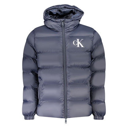 Calvin Klein Blue Nylon Men's Jacket