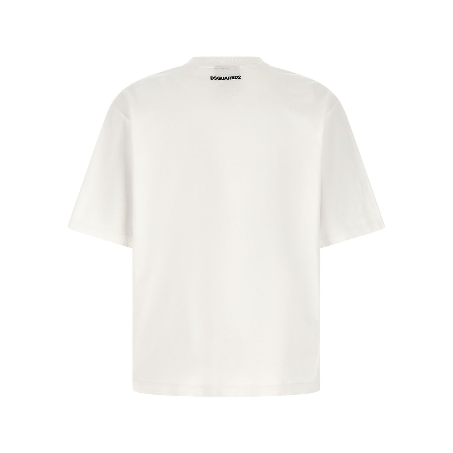 Dsquared² White Cotton T-Shirt