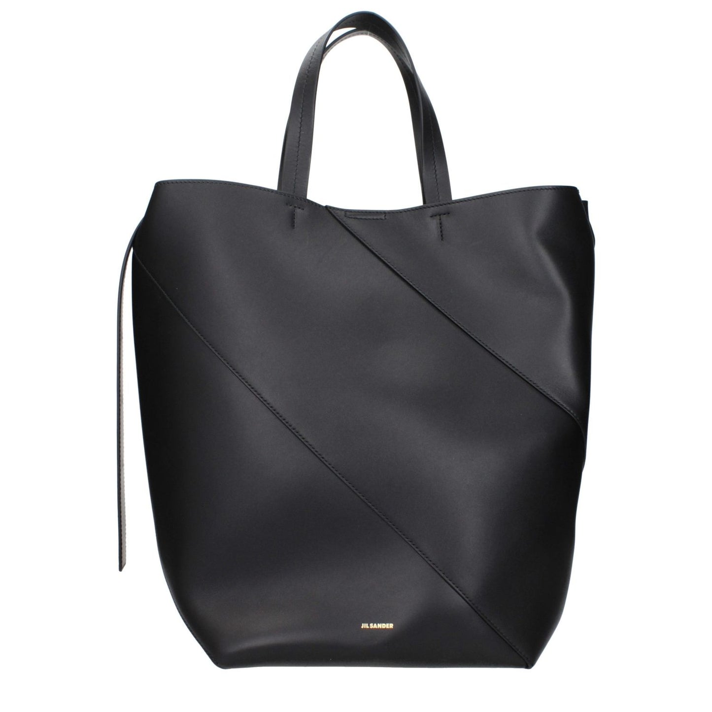 Jil Sander Black Leather Crossbody Bag