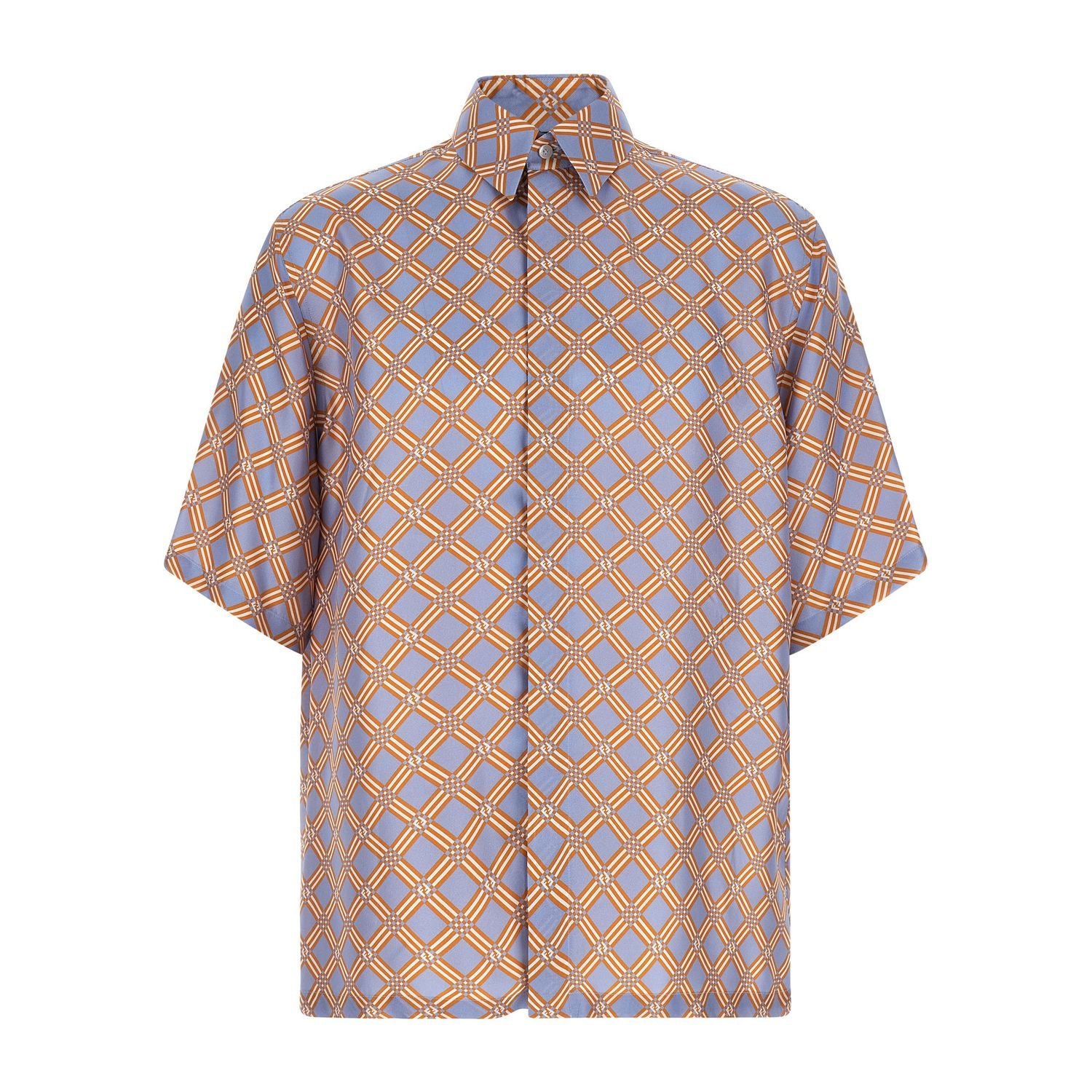Fendi Multicolor Silk Blouse