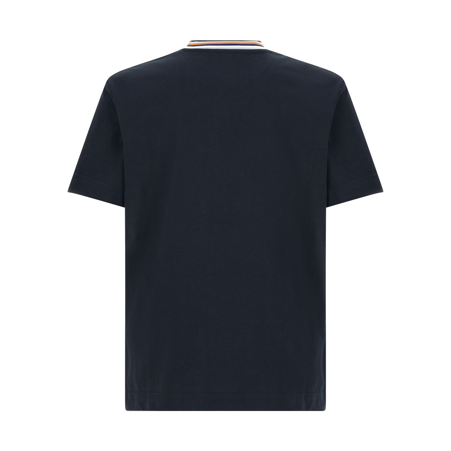 Fendi Blue Cotton T-Shirt