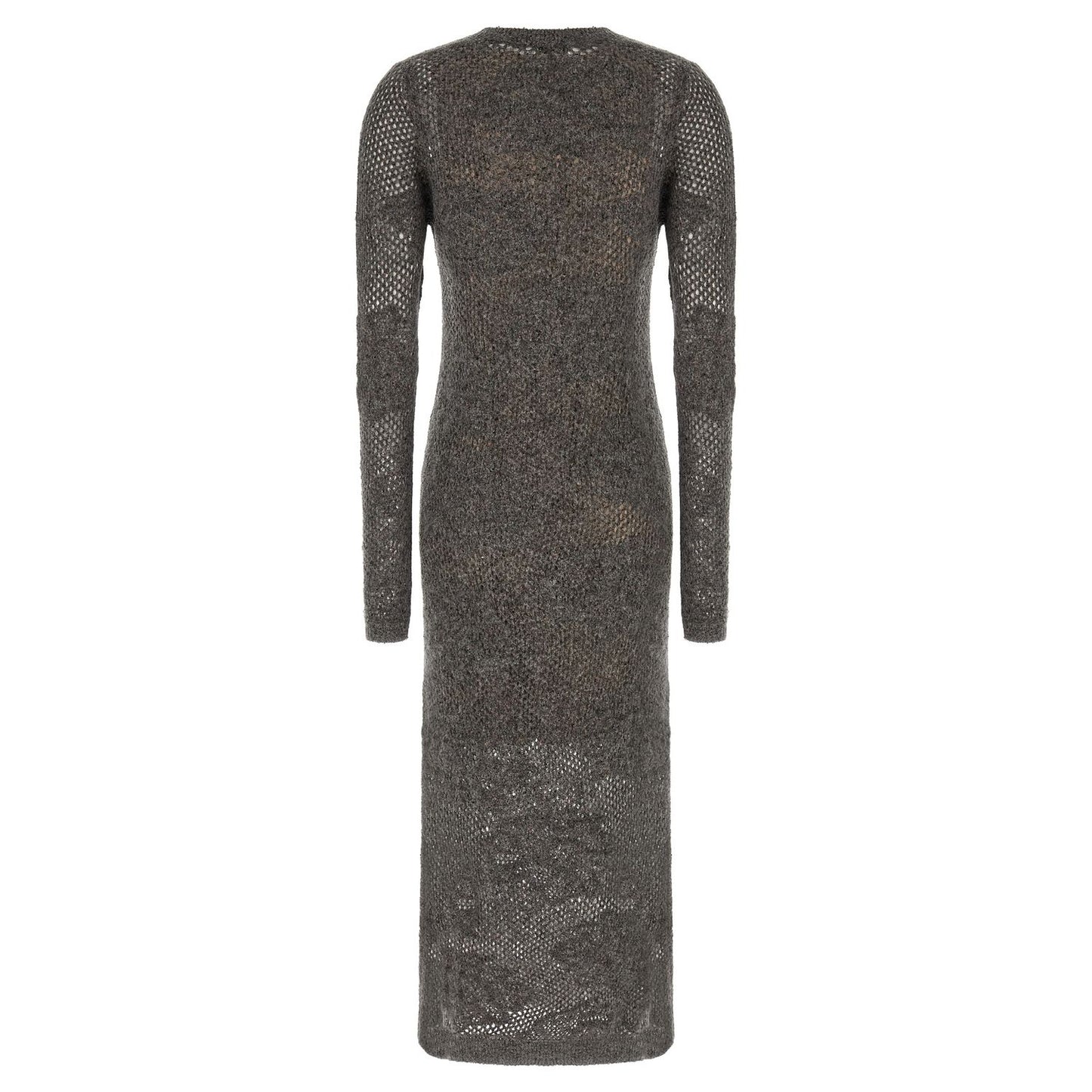 Brunello Cucinelli Gray Nylon Casual Dress