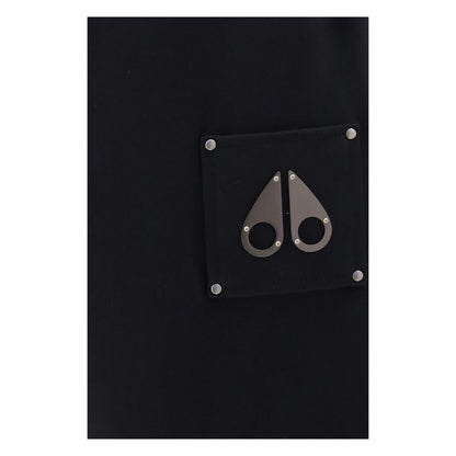 Moose Knuckles Black Cotton Casual Pants
