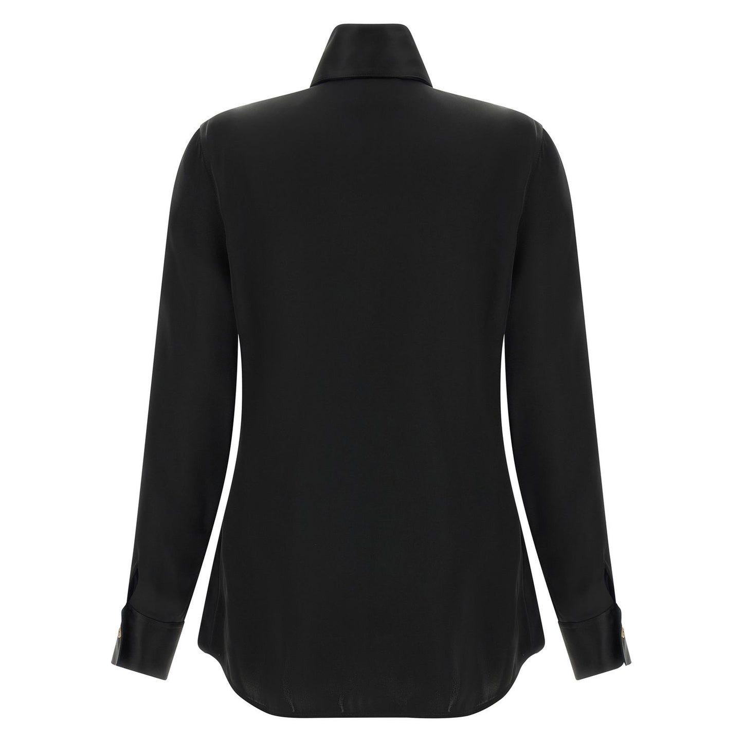Khaite Black Acetate Blouse