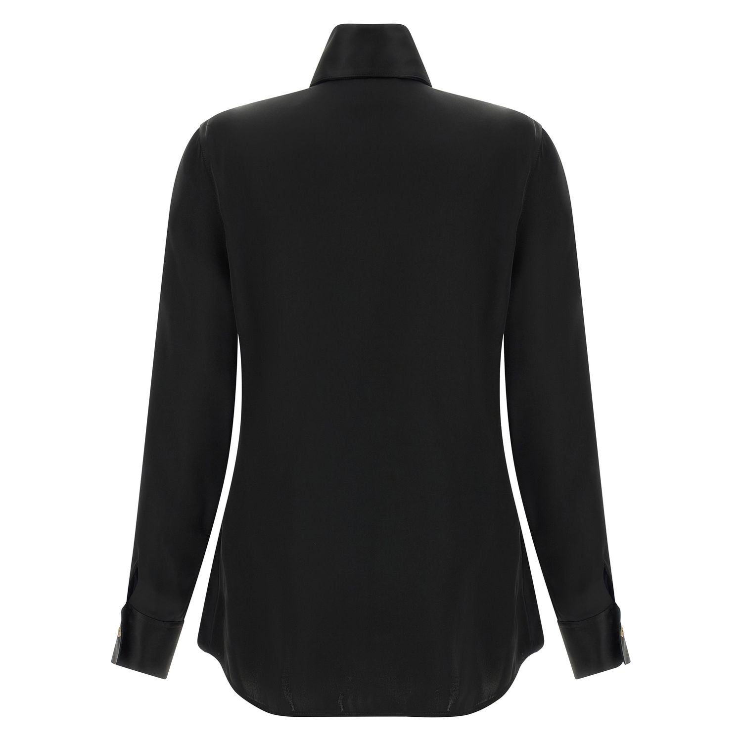 Khaite Black Acetate Blouse