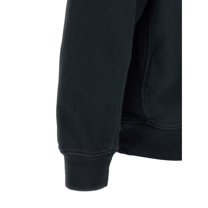 Stone Island Blue Cotton Sweatshirt