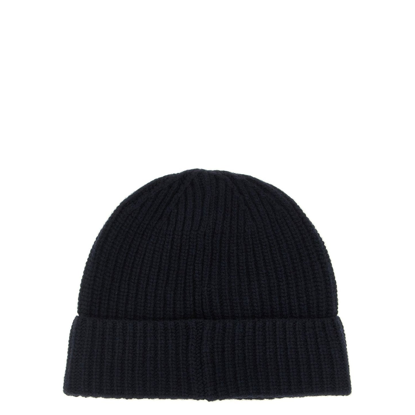 Stone Island Blue Virgin Wool Beanie
