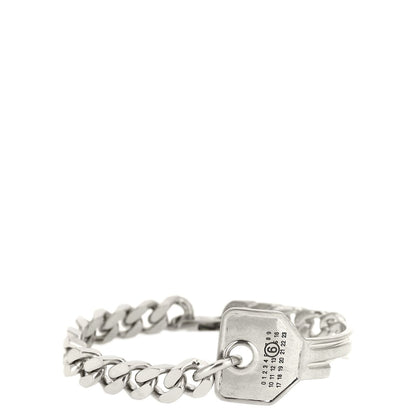 MM6 Maison Margiela Silver Brass Bracelet