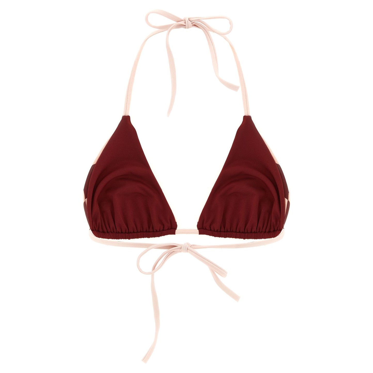 Fendi Bordeaux Polyester Bikini