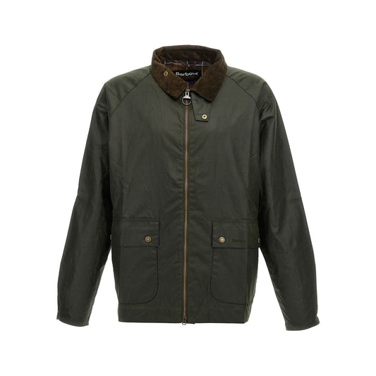 Barbour Bicolor Cotton Full-Length Jacket