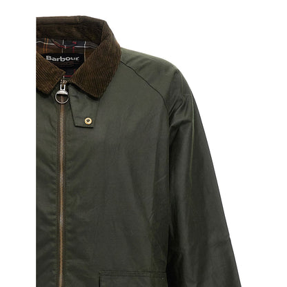 Barbour Bicolor Cotton Full-Length Jacket