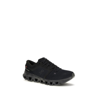 ON Black Recycled Polyester Athletic Sneakers