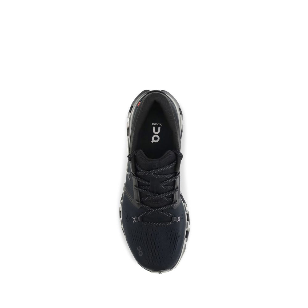ON Black Recycled Polyester Athletic Sneakers