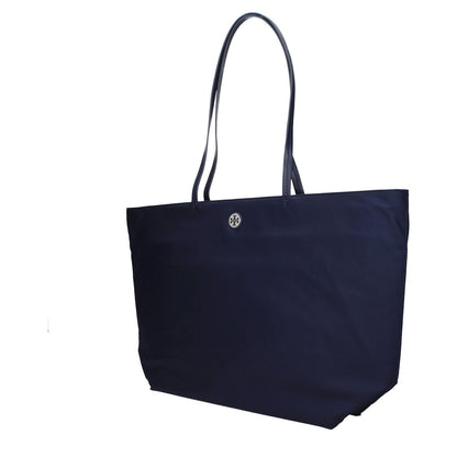 Tory Burch Blue Fabric Shoulder Bag
