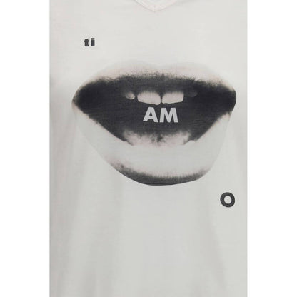 Fendi White Cotton T-Shirt