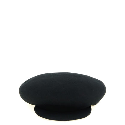 Yohji Yamamoto Black Polyethylene Cap (Baseball Hat)