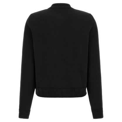 Moncler Black Polyamide Cardigan