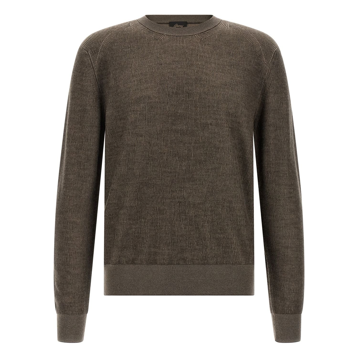 Brioni Brown Cashmere Cardigan
