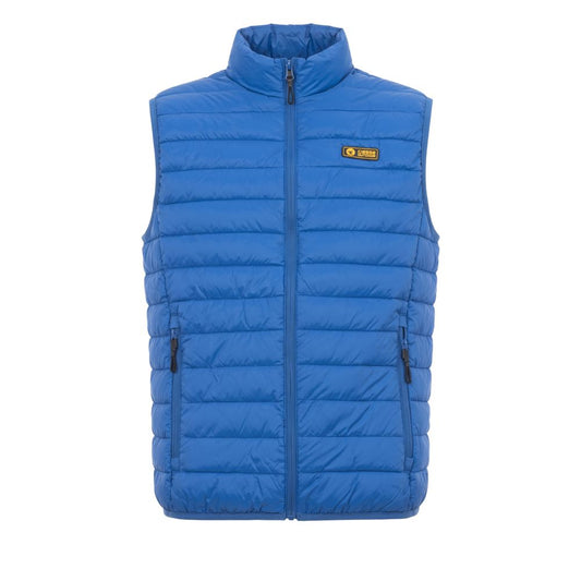 Ciesse Outdoor Blue Polyester Men Sleeveless Jacket
