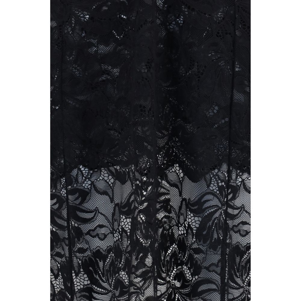 Rabanne Black Polyamide Cocktail Dress