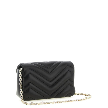 Gucci Black Lamb Leather Shoulder Bag