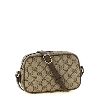 Gucci Brown Polyethylene Crossbody Bag