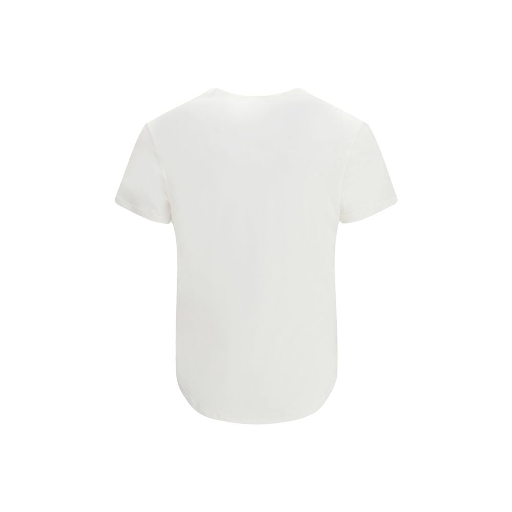 Fendi White Cotton T-Shirt