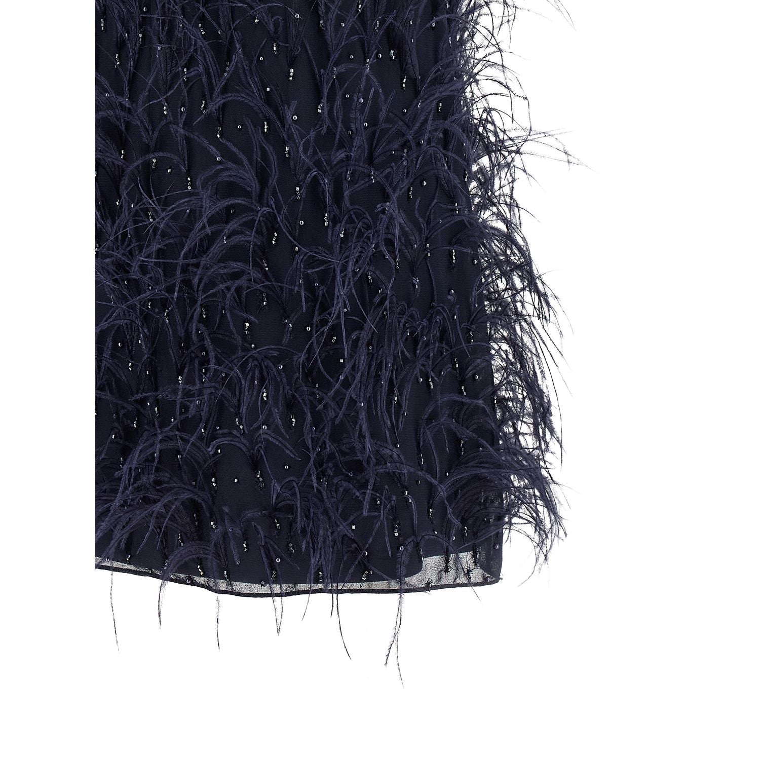 PINKO Blue Polyester Short Dress