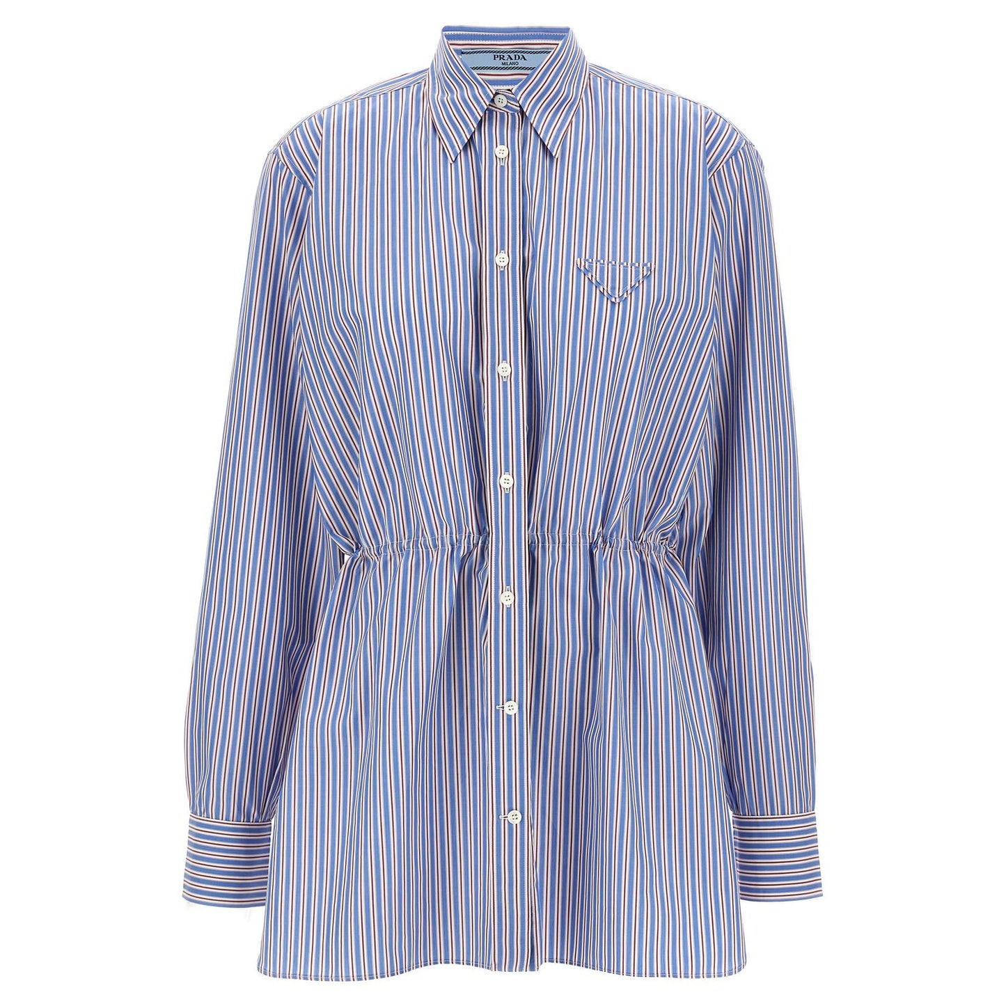 Prada Multicolor Cotton Blouse