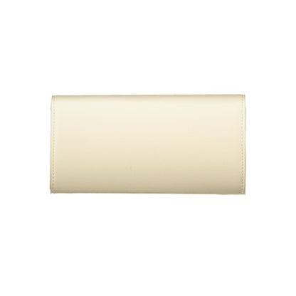 Mario Valentino Beige Polyurethane Womens Wallet