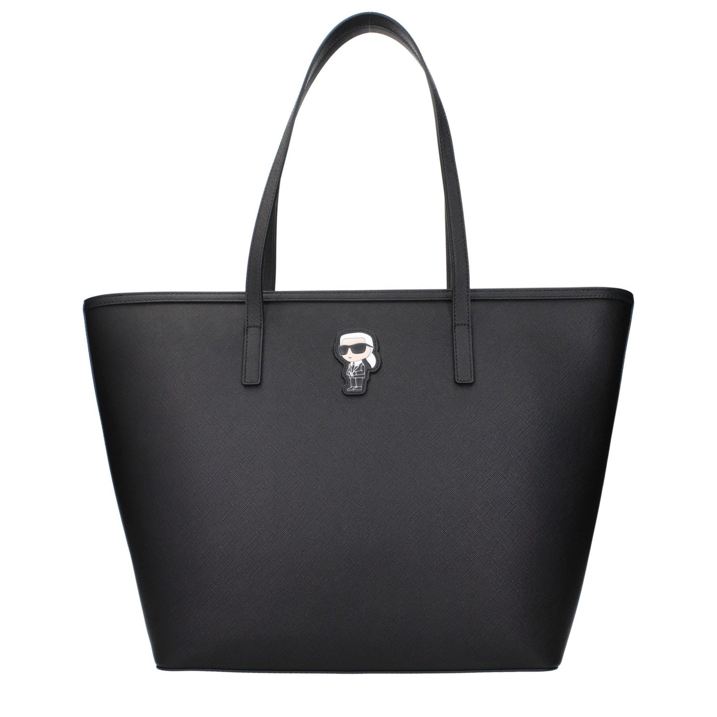 Karl Lagerfeld Black Polyethylene Shoulder Bag