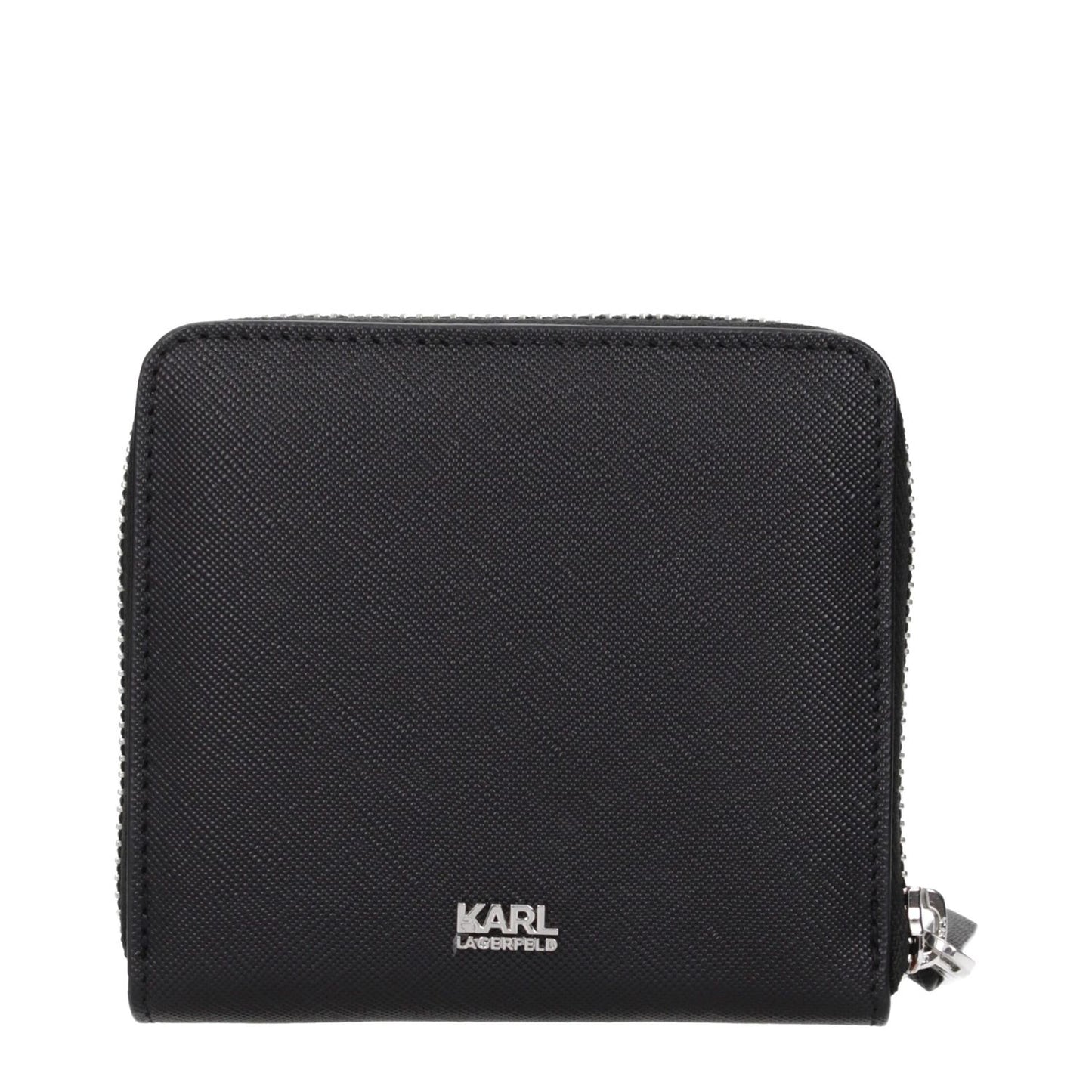 Karl Lagerfeld Black Polyethylene Wallet