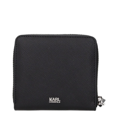 Karl Lagerfeld Black Polyethylene Wallet