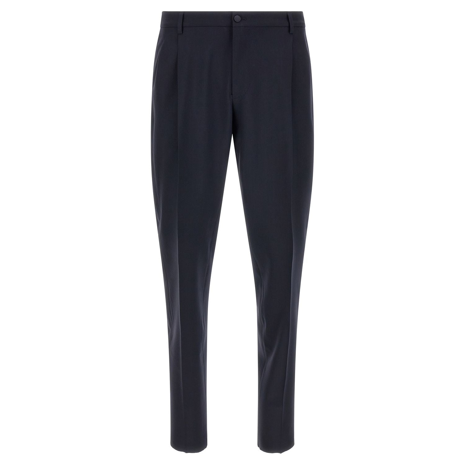 Dolce & Gabbana Blue Virgin Wool Two-Piece Suit