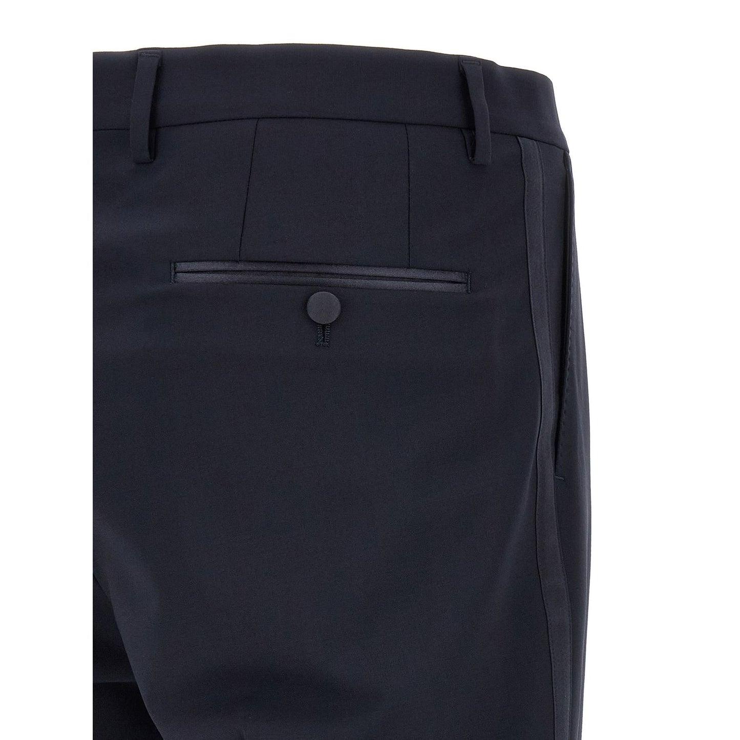 Dolce & Gabbana Blue Virgin Wool Two-Piece Suit