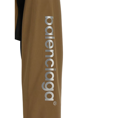 Balenciaga Brown Polyester Shell Jacket