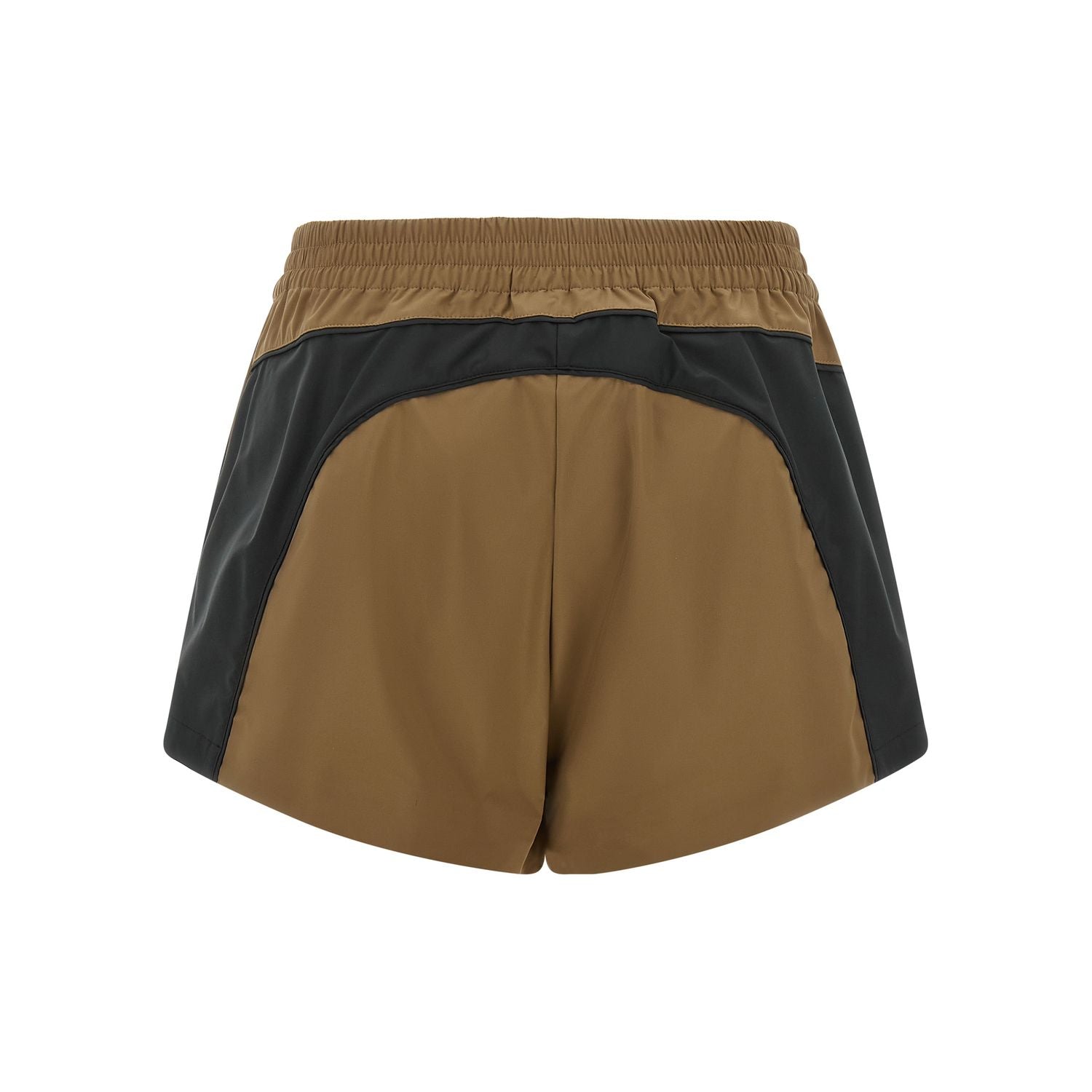 Balenciaga Brown Polyester Bermuda Shorts