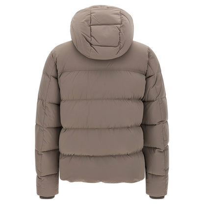 MooRER Gray Wool Bomber