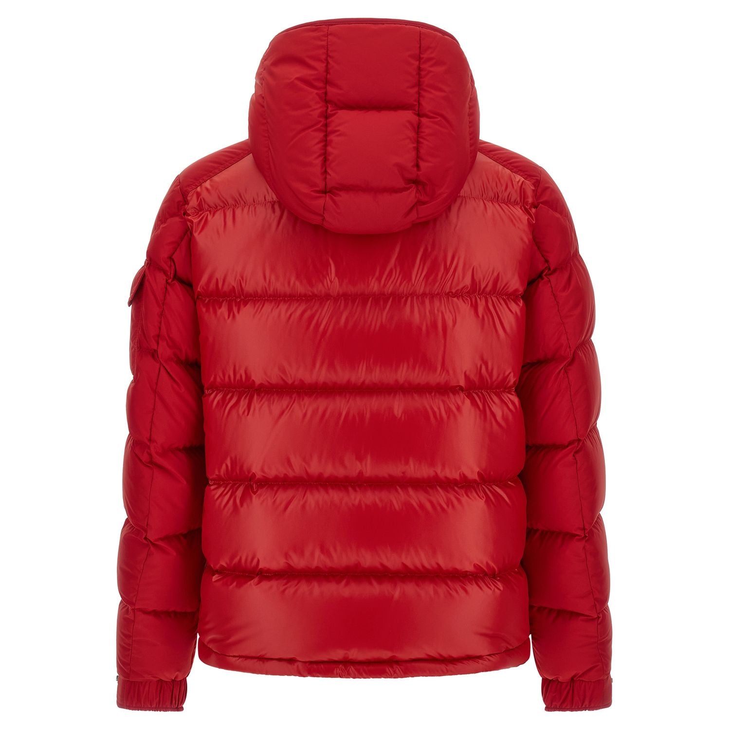Moncler Red Polyester Full-Length Jacket